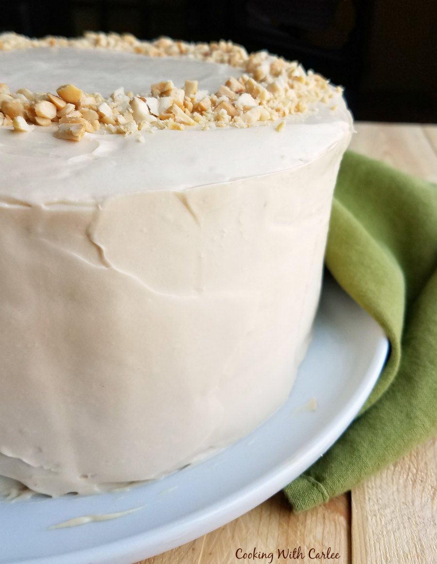 Cooking With Carlee Applesauce Cake With Soft Caramel Cream Cheese