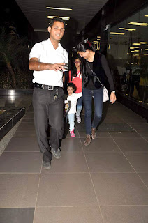 Sushmita, Kangna and Hrithik snapped at airport