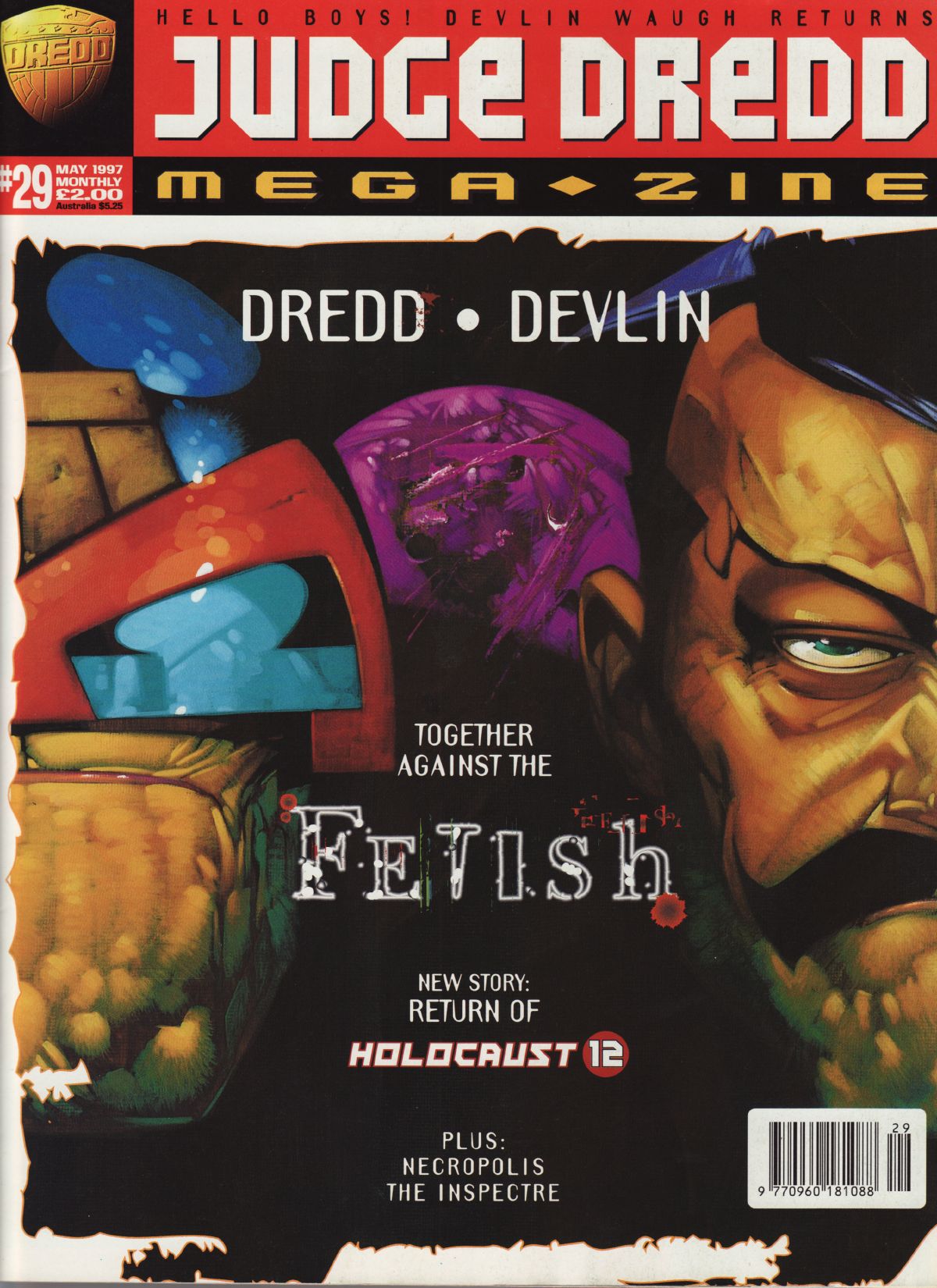Read online Judge Dredd Megazine (vol. 3) comic -  Issue #29 - 1