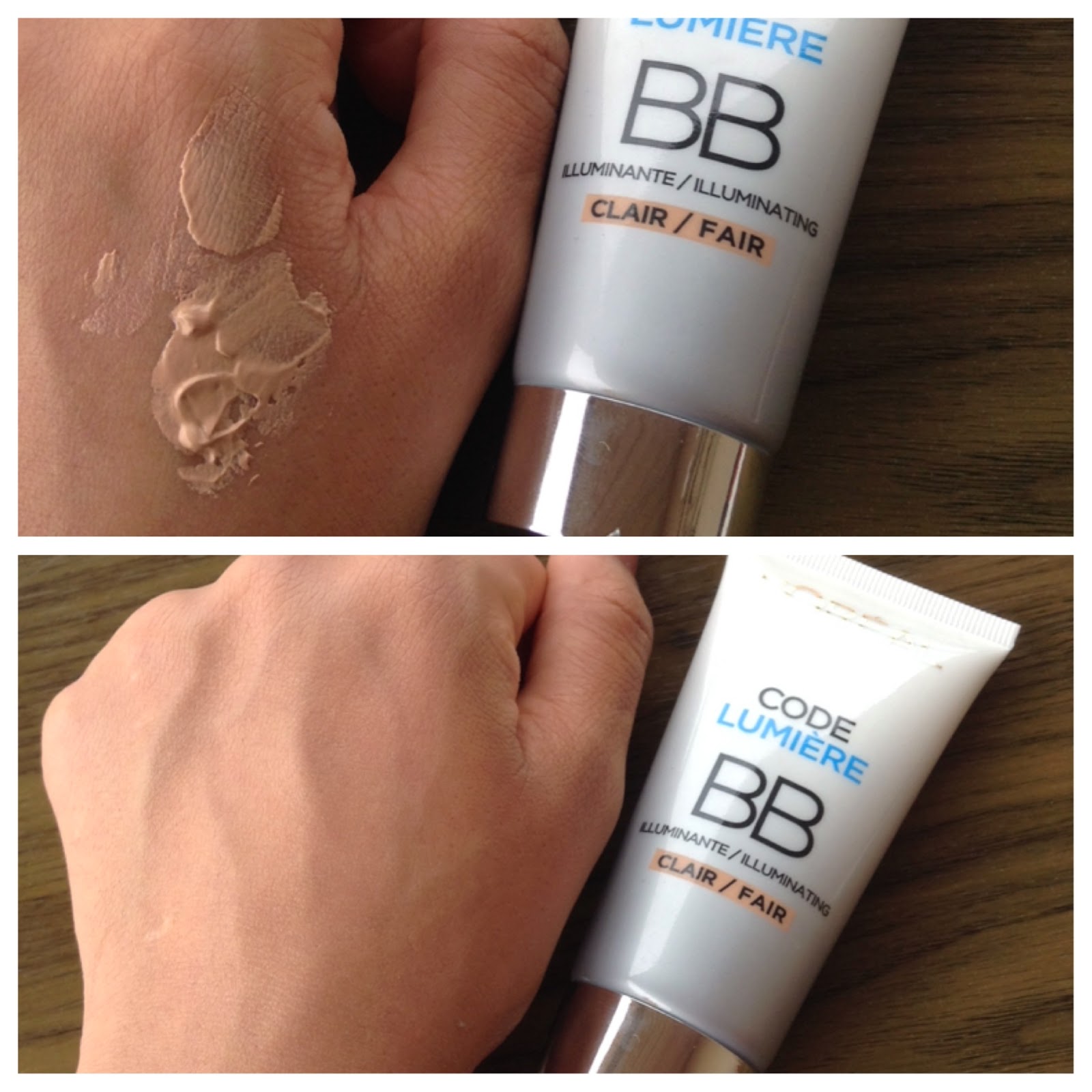 loreal code lumiere bb cream