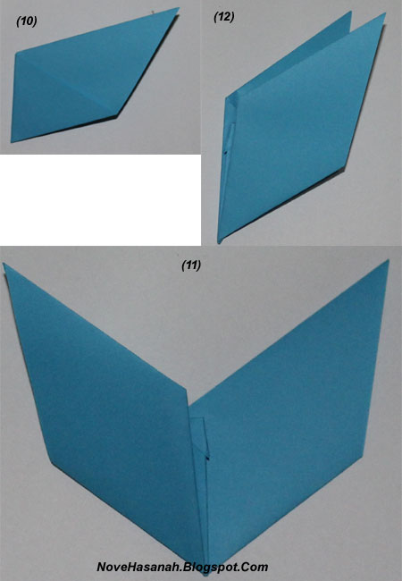Cara Melipat Origami Kelelawar Mudah