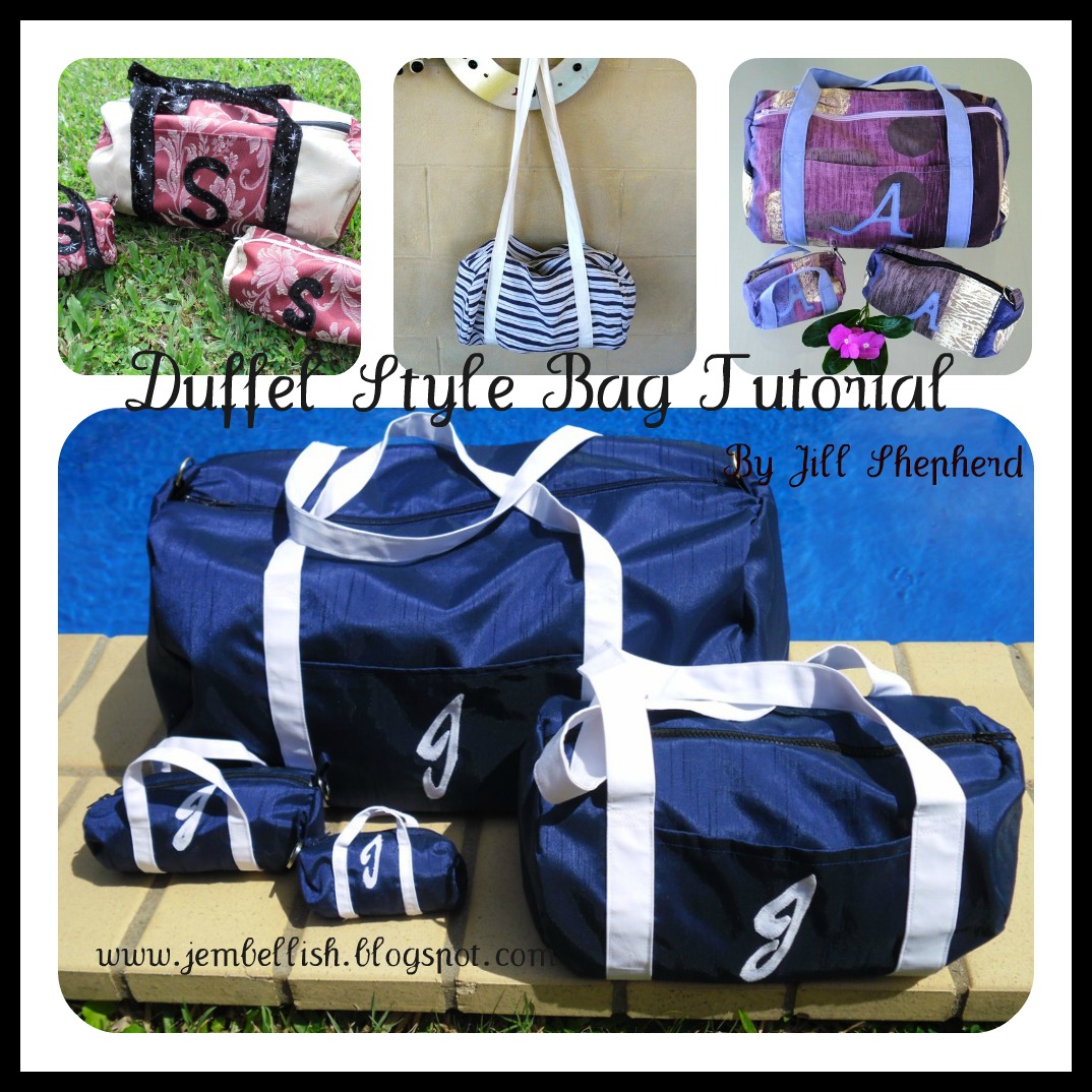 Creating my way to Success Personalised DuffelStyle Bags Free Tutorial!