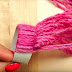DIYer ties yarn around toilet paper tube, makes the most adorable ornament ever.