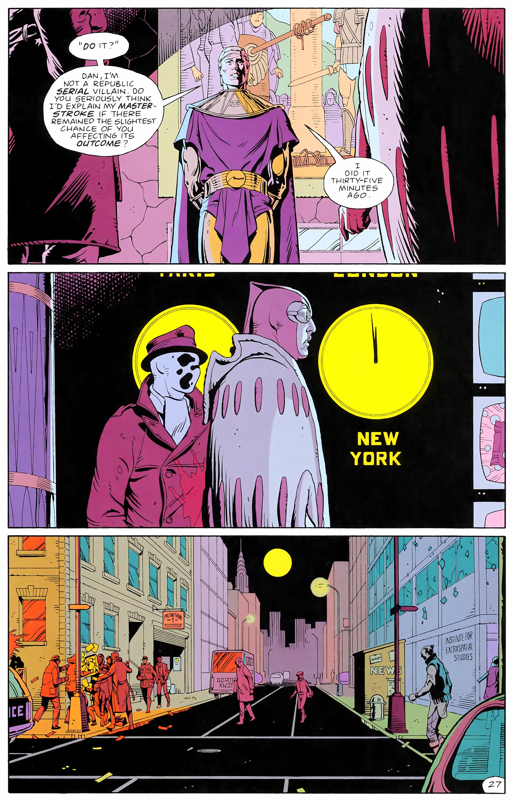 Read online Watchmen comic -  Issue #11 - 29