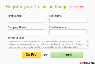 Register your Protection Badge