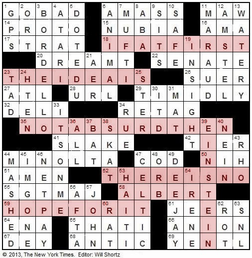 The New York Times Crossword in Gothic 12.11.13 — Quote Puzzle