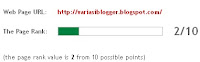 Google Update PageRank 2 untuk Variasi Blogger