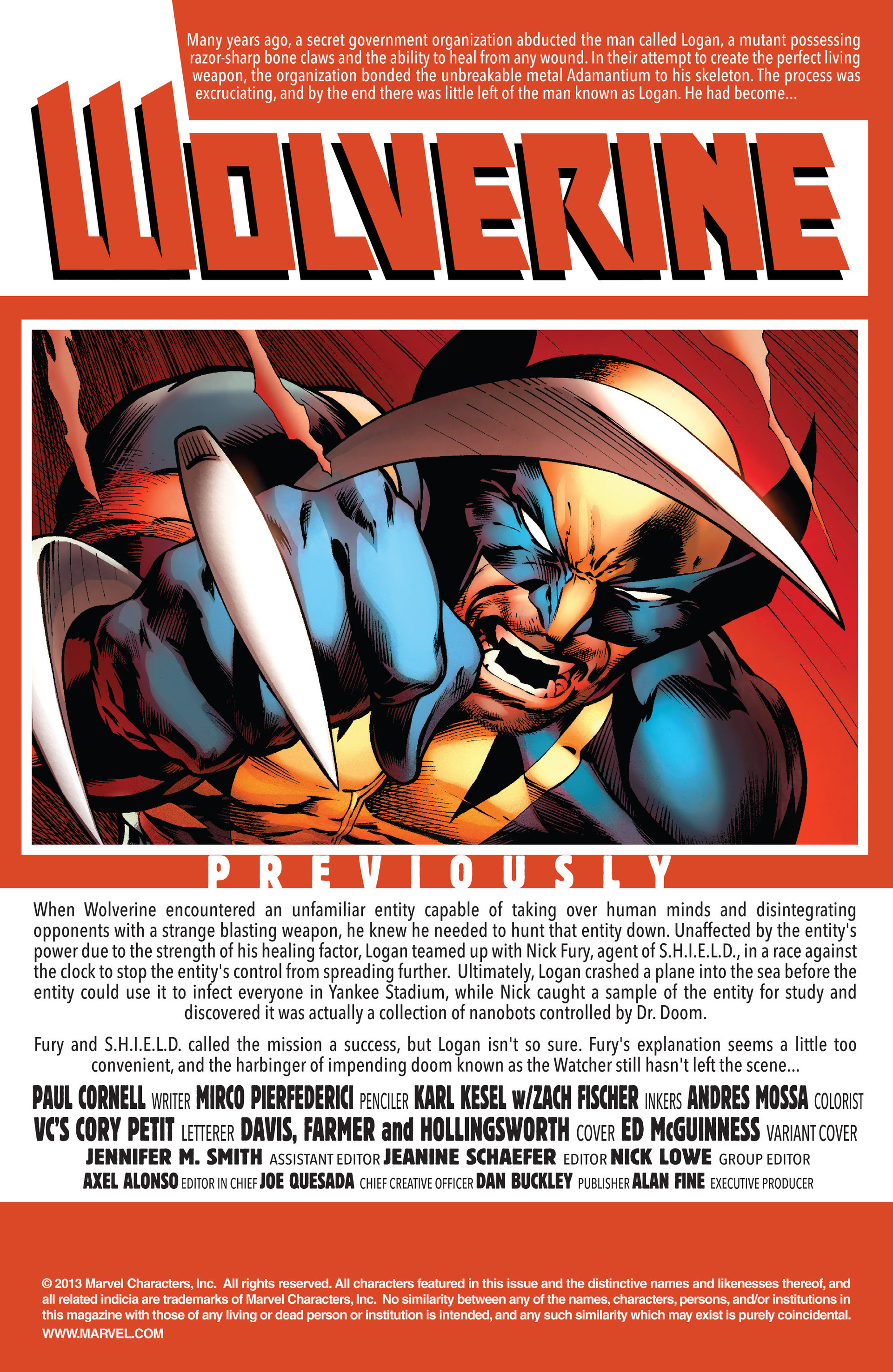 Read online Wolverine (2013) comic -  Issue #5 - 2