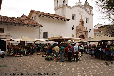 Mercado de las flores de Cuenca