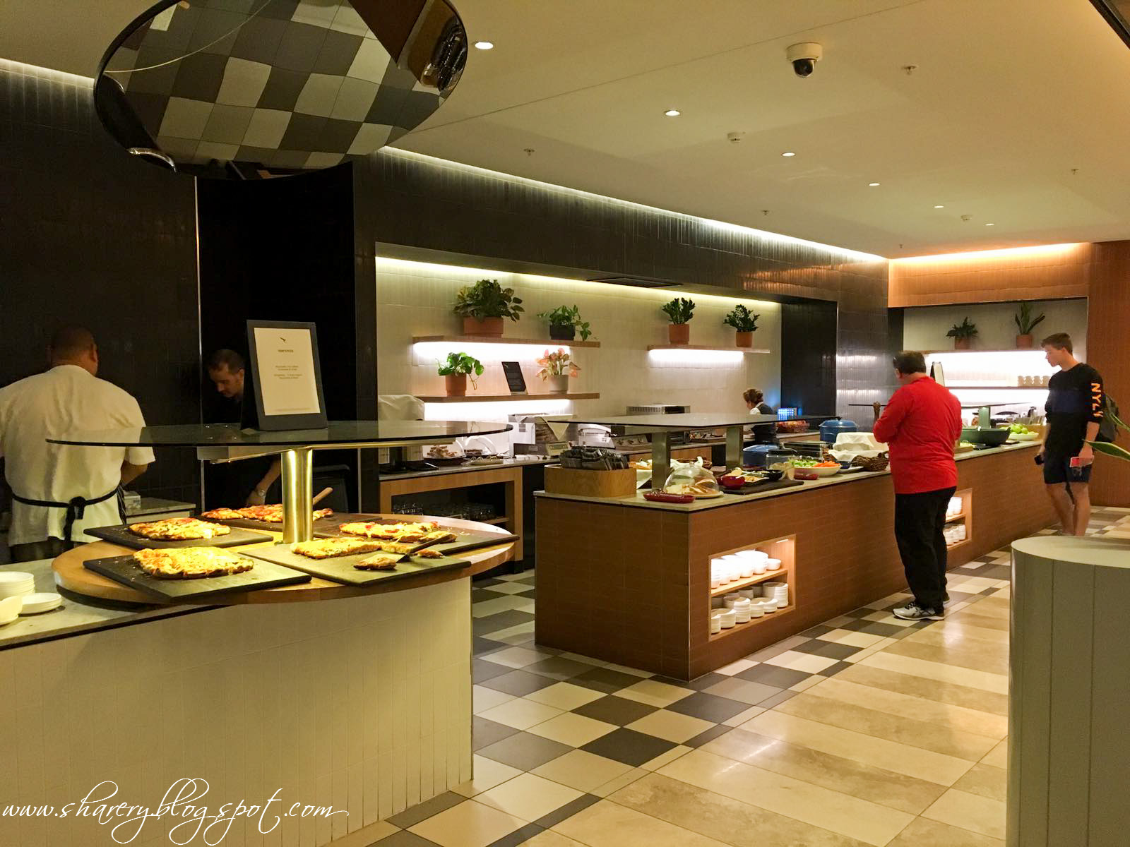 Terjemahan Hati QANTAS Domestic Business Lounge, Perth