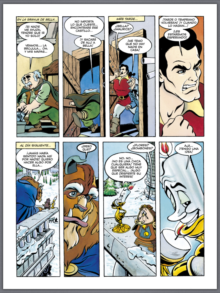 La Bella Y Las Bestias Comic
