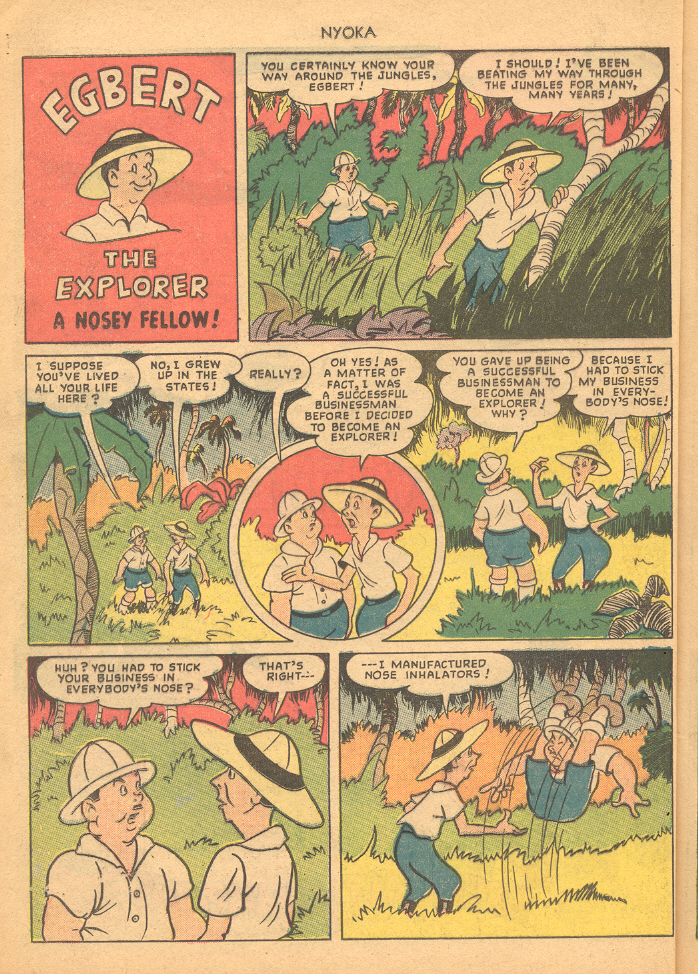 Read online Nyoka the Jungle Girl (1945) comic -  Issue #36 - 12