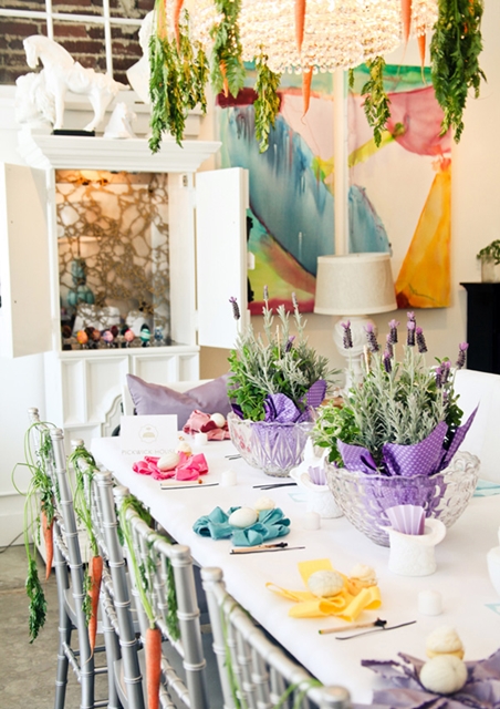 decoração mesa páscoa