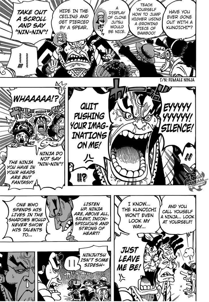 One Piece Ch.817 - Raizou of the Mist