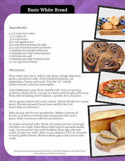 Bem's Kitchen: Basic White Bread