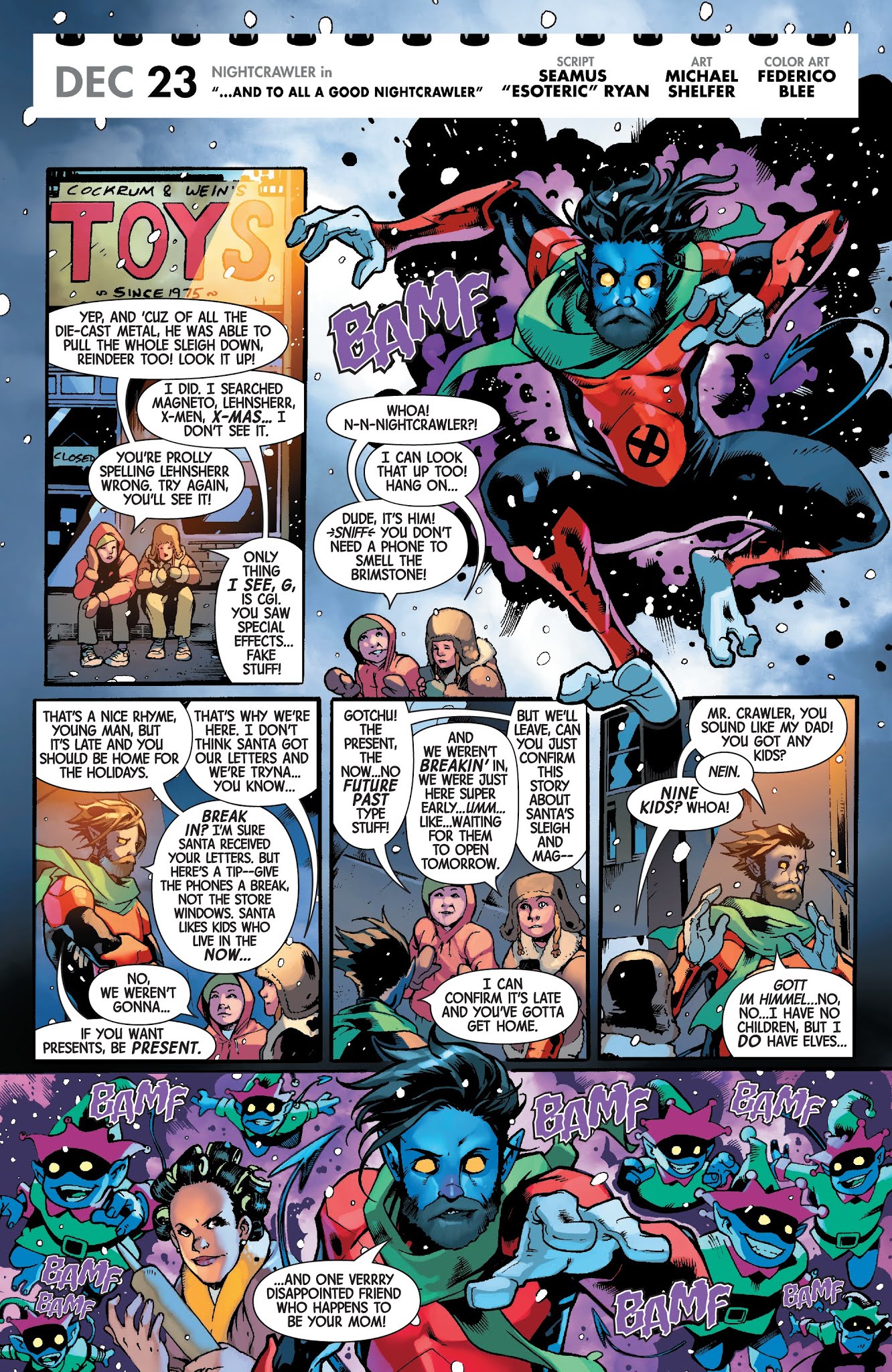 Read online Merry X-Men Holiday Special comic -  Issue # Full - 25