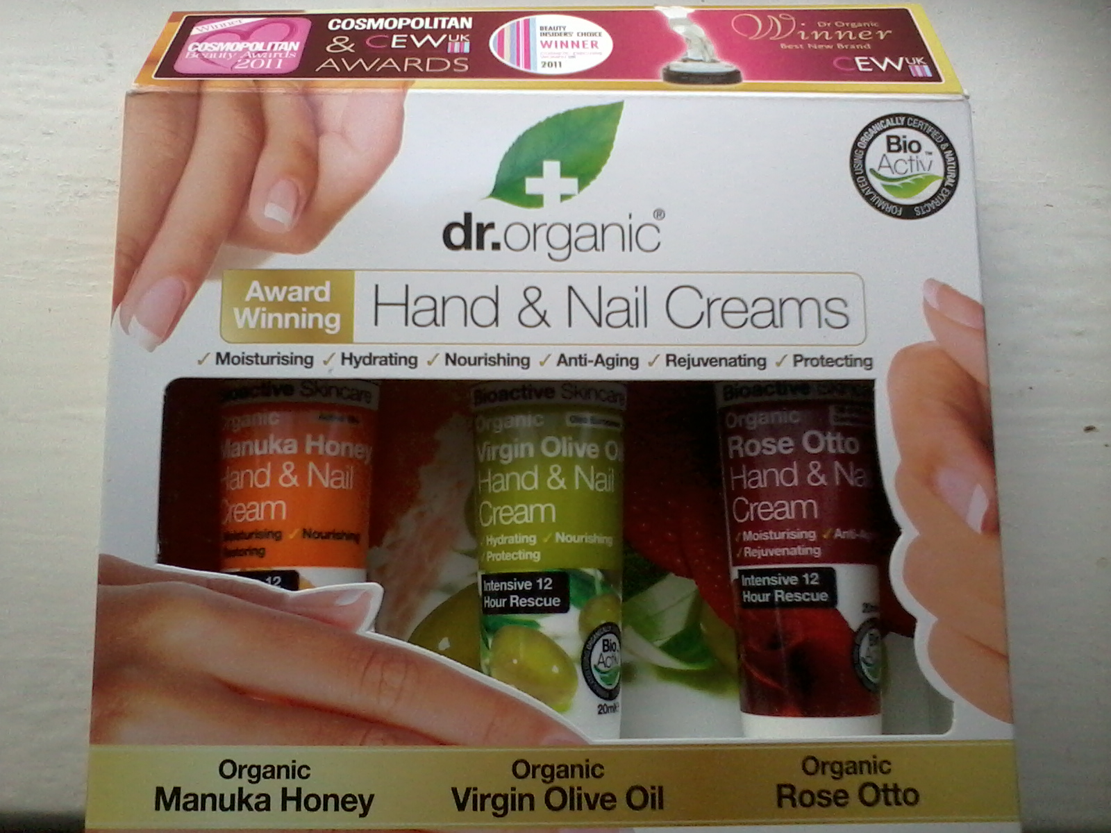 Dr Organic Hand & Nail Creams