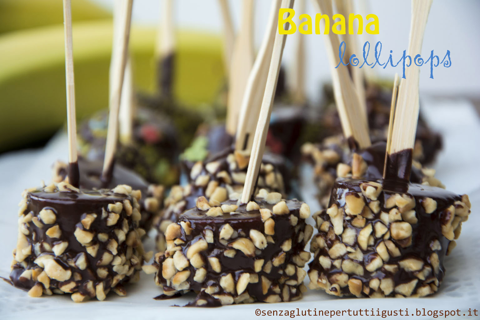 banana lollipops per il #gffd