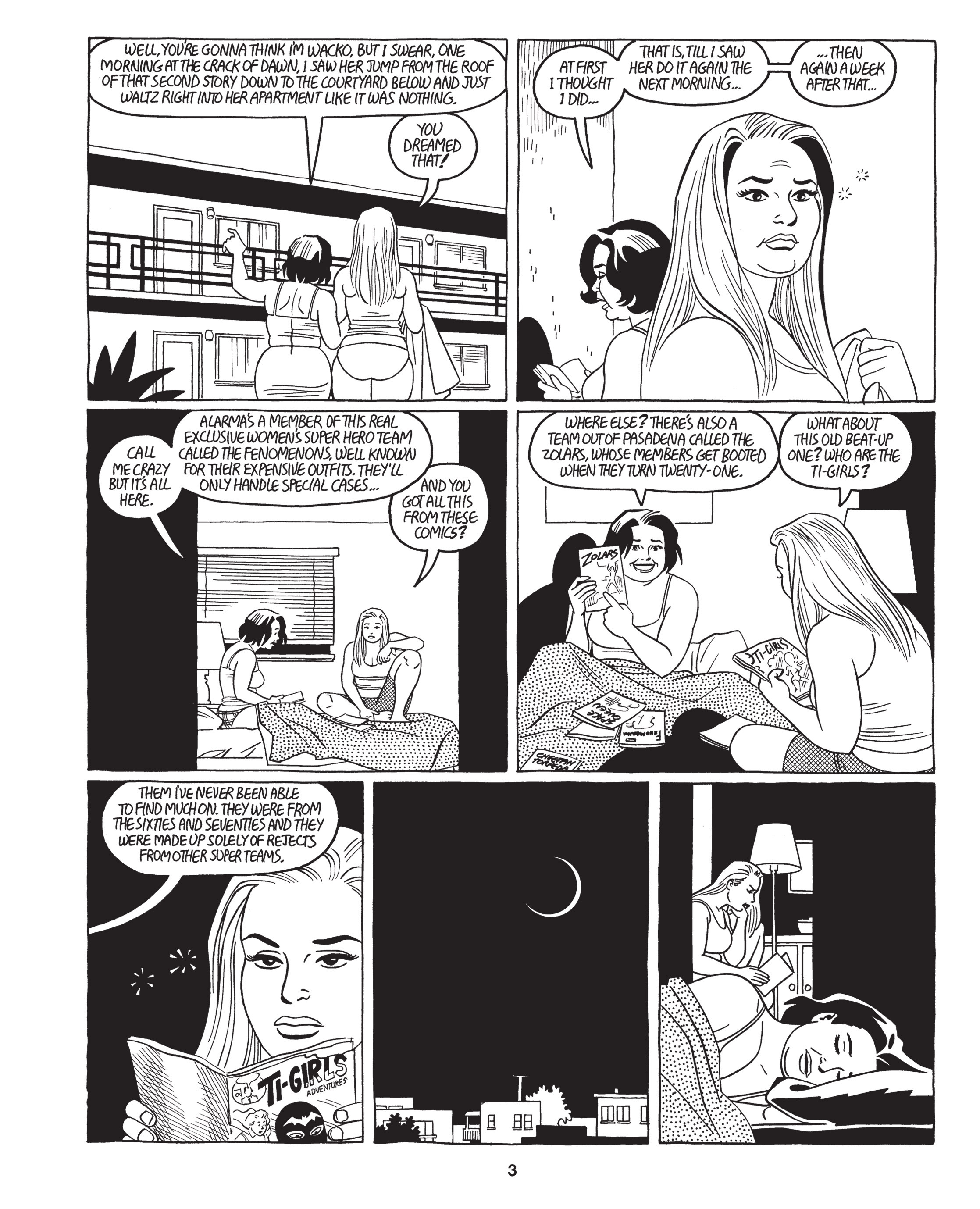 Read online Love and Rockets: New Stories comic -  Issue #1 - 5