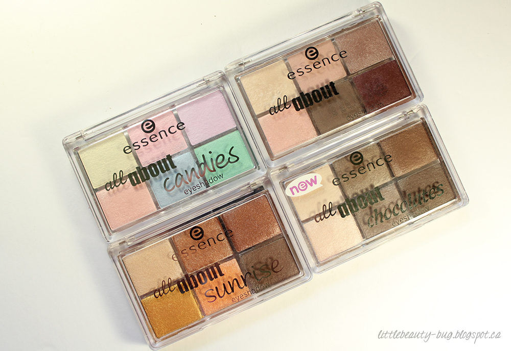 Embrace and Ignite Essence All About Eyeshadows 6Pan Palettes!*