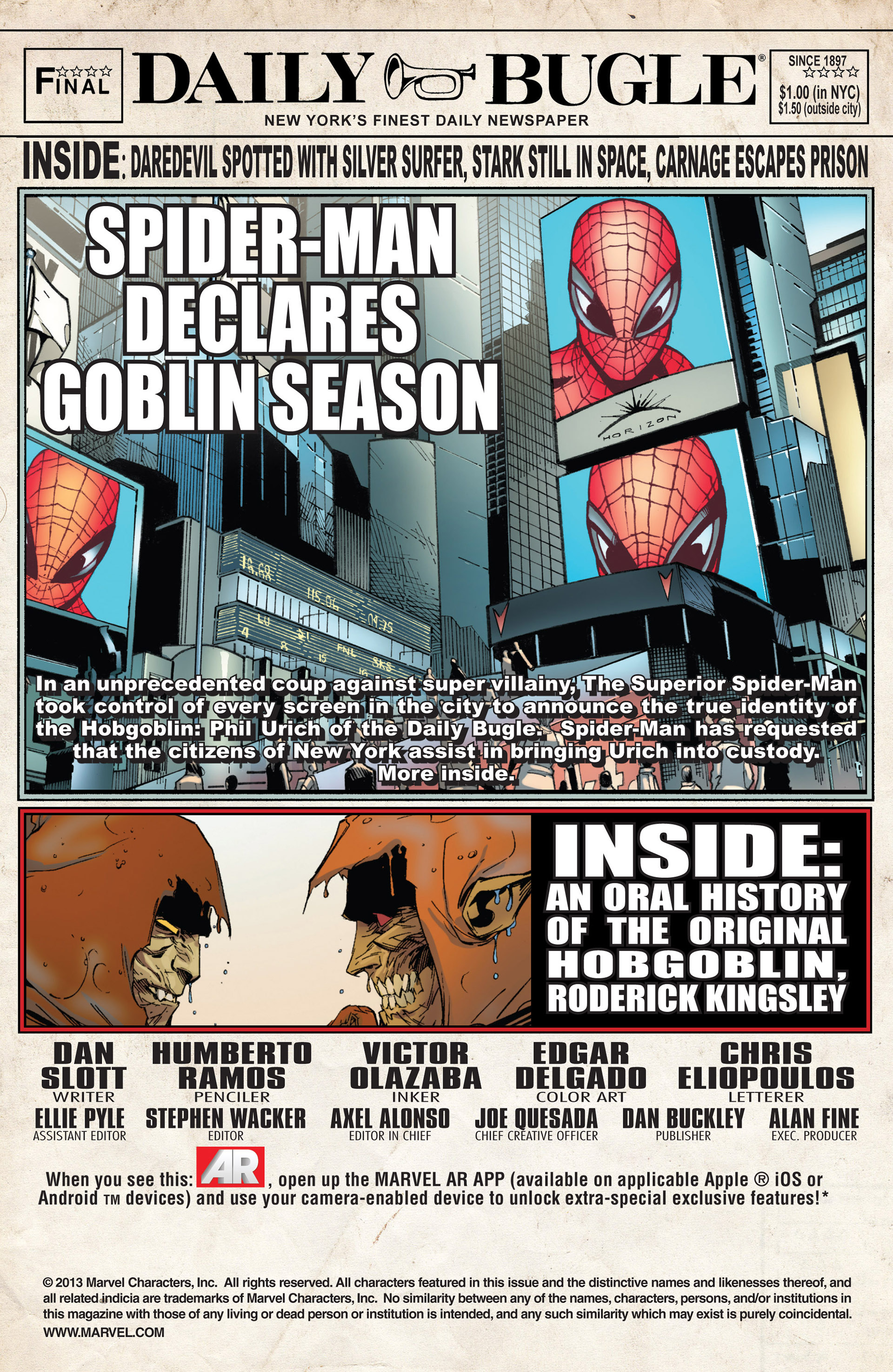 Read online Superior Spider-Man comic -  Issue #16 - 2