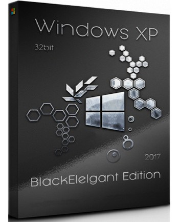 Windows XP SP3 Pro Black Elegant Edition