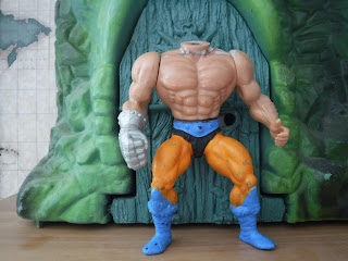 MOTU vintage custom STRONGARM  figure (incomplete)