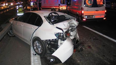 Istanbul Antalya Yolunda Trafik Kazasi