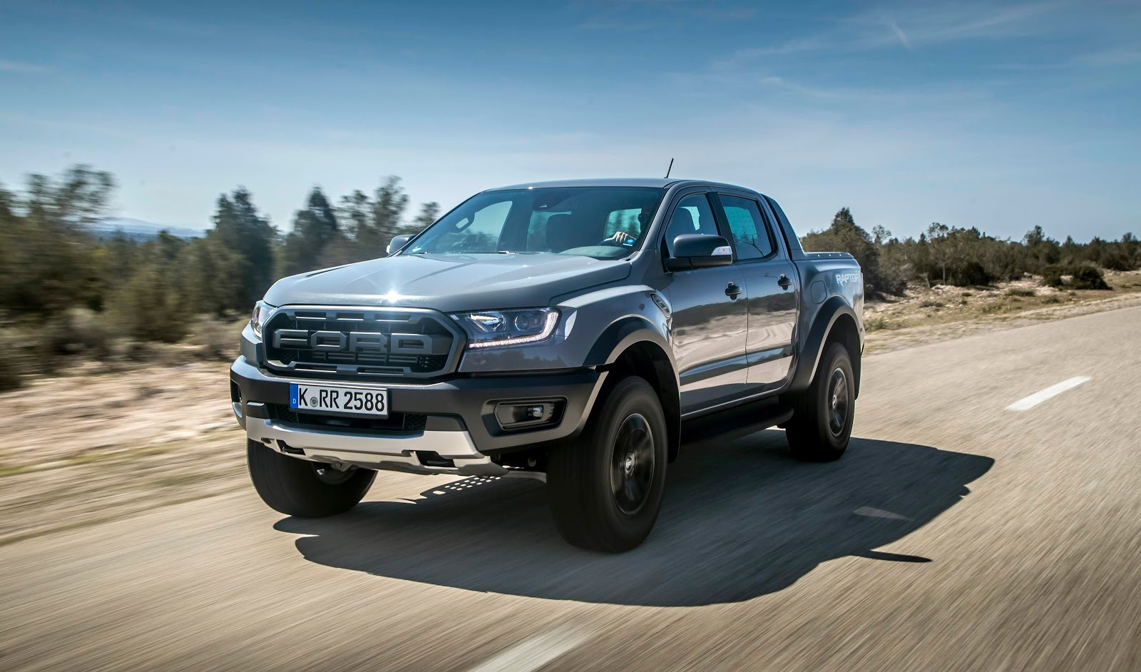 Ford Ranger Raptor media drive in Morocco