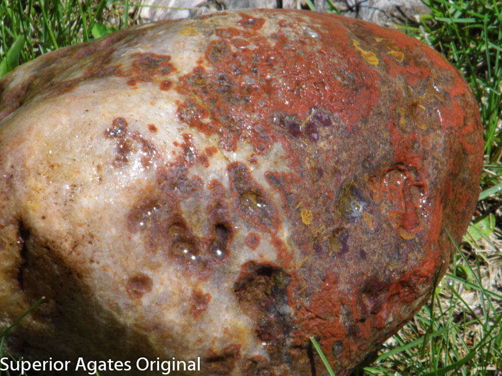 Superior Agates Wire Wrapped Gemstone Jewelry: 9 LB Lake Superior Agate