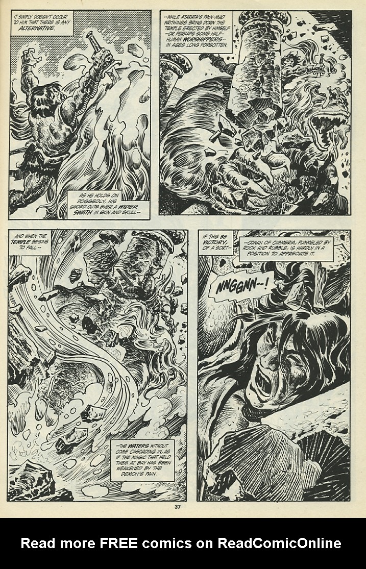 Read online The Savage Sword Of Conan comic -  Issue #198 - 39