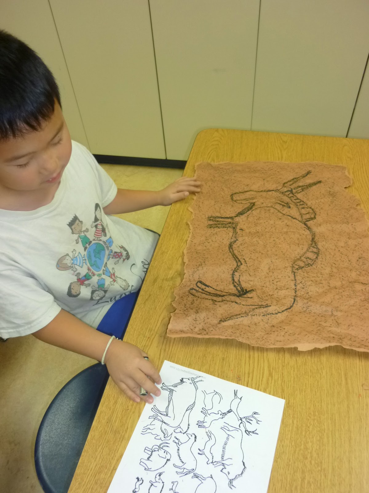 Mrs. Werner's Art Room: 2nd Grade Cave Art