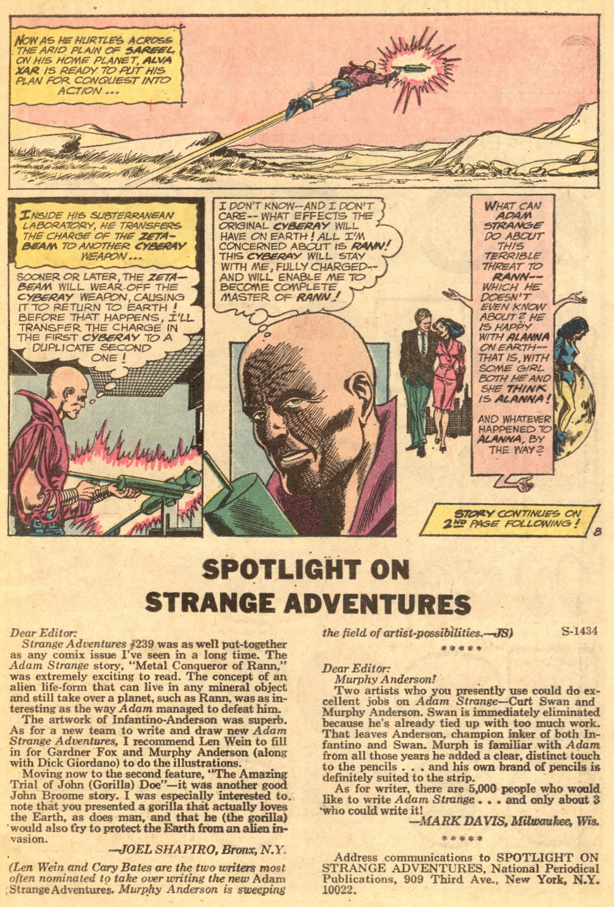 Read online Strange Adventures (1950) comic -  Issue #241 - 11