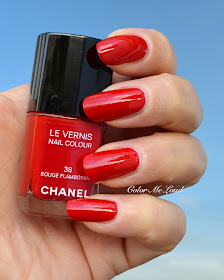 Chanel Le Vernis #38 Rouge Flamboyant, #71 Laque Rouge, #19 Rouge No 19 ...