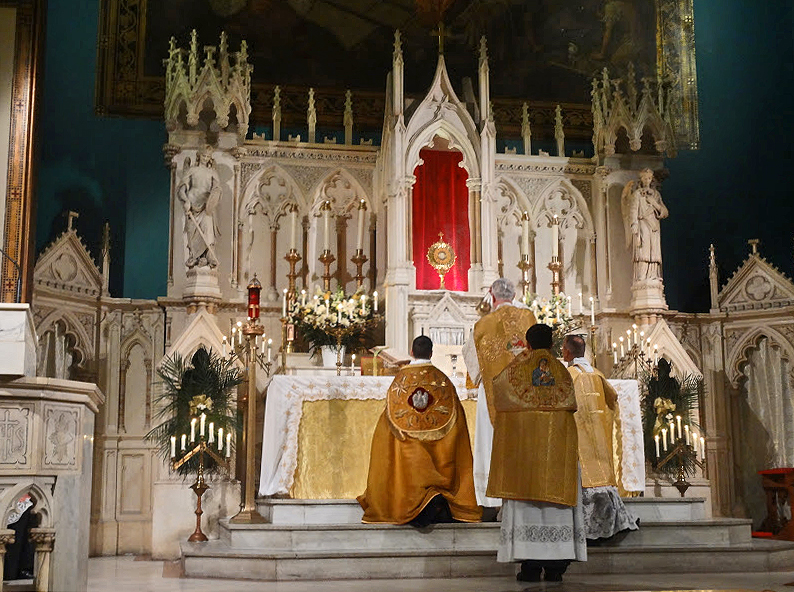 CATHOLICVS Primera Misa Pontifical "Coram Sanctissimo" en la Forma