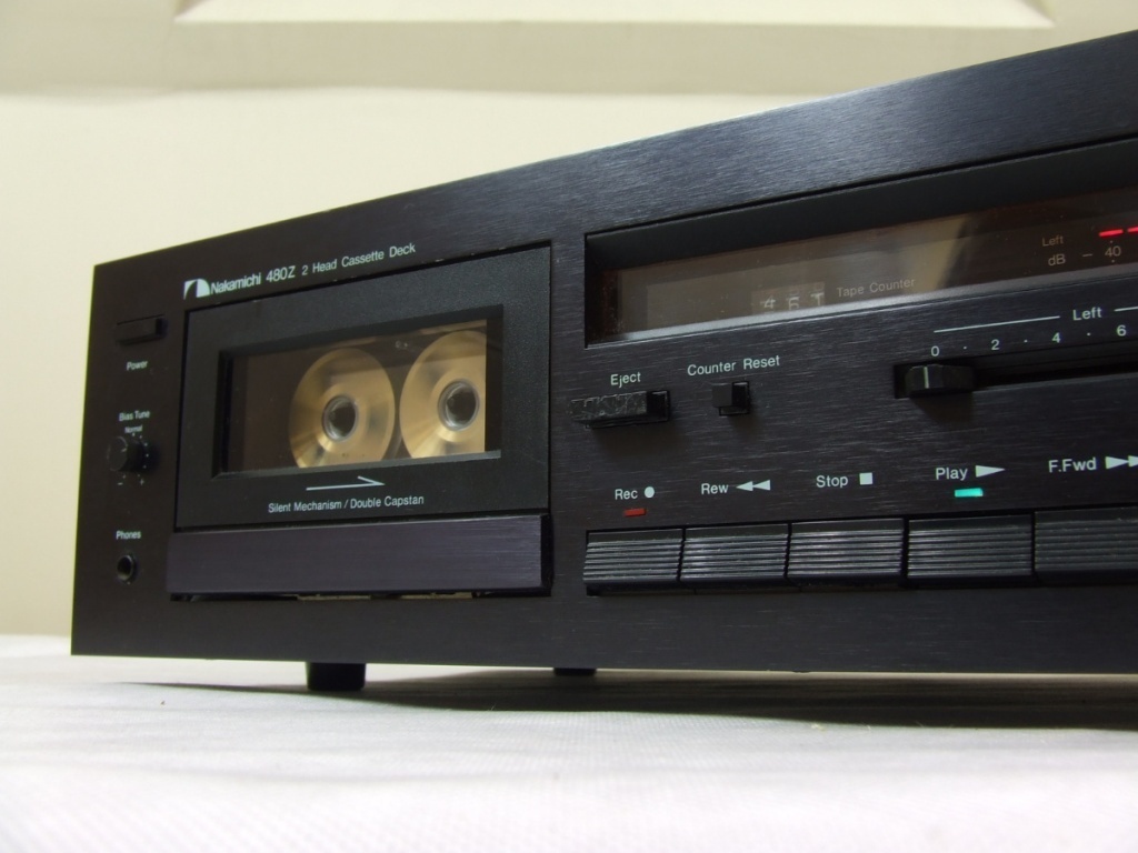 Nakamichi 480 Z Stereo Cassette Deck AudioBaza