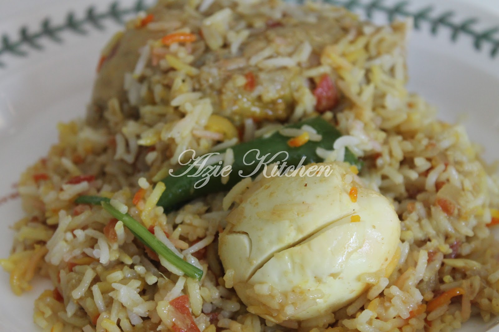 Nasi Beriyani Pakistan Untuk Nana - Azie Kitchen