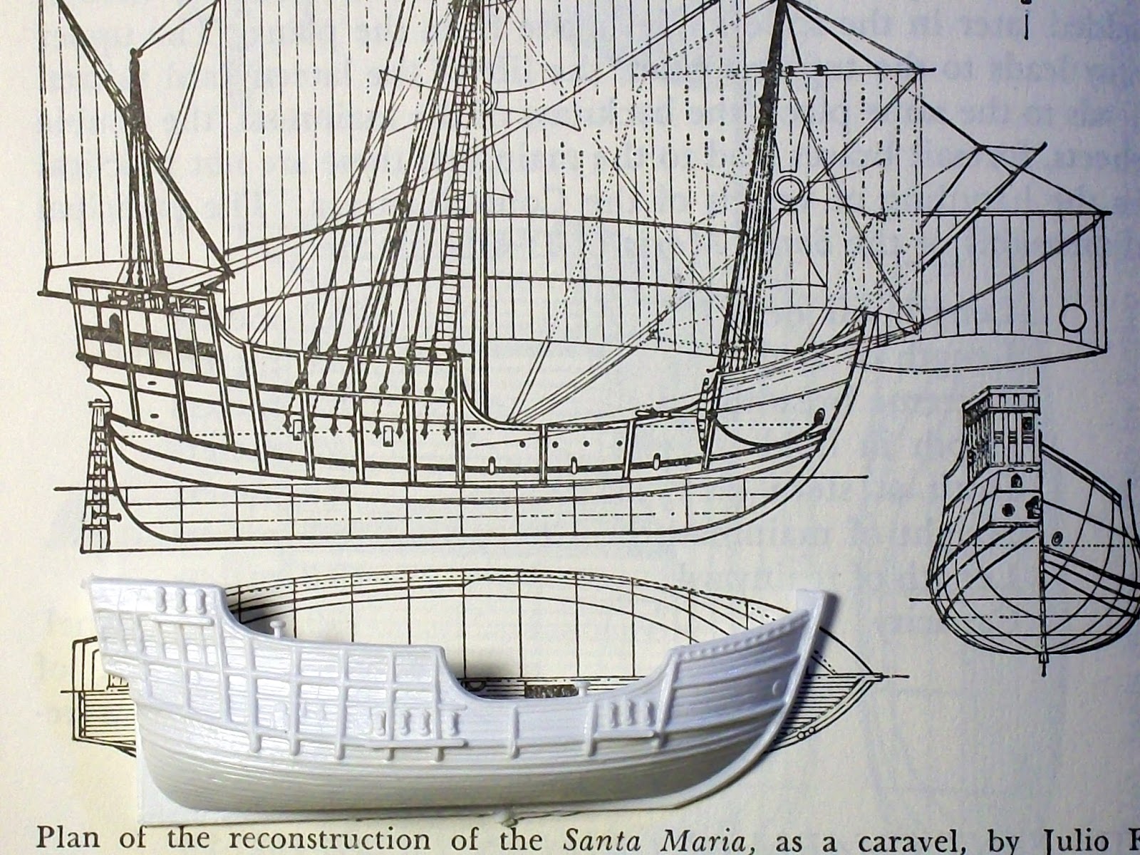 Корабли Колумба "Санта-Мария", "Нинья" и "Пинта". Почему рыба не клюет?
