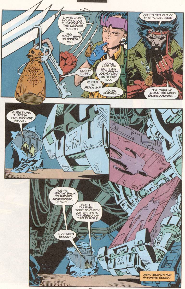 Wolverine (1988) Issue #48 #49 - English 22