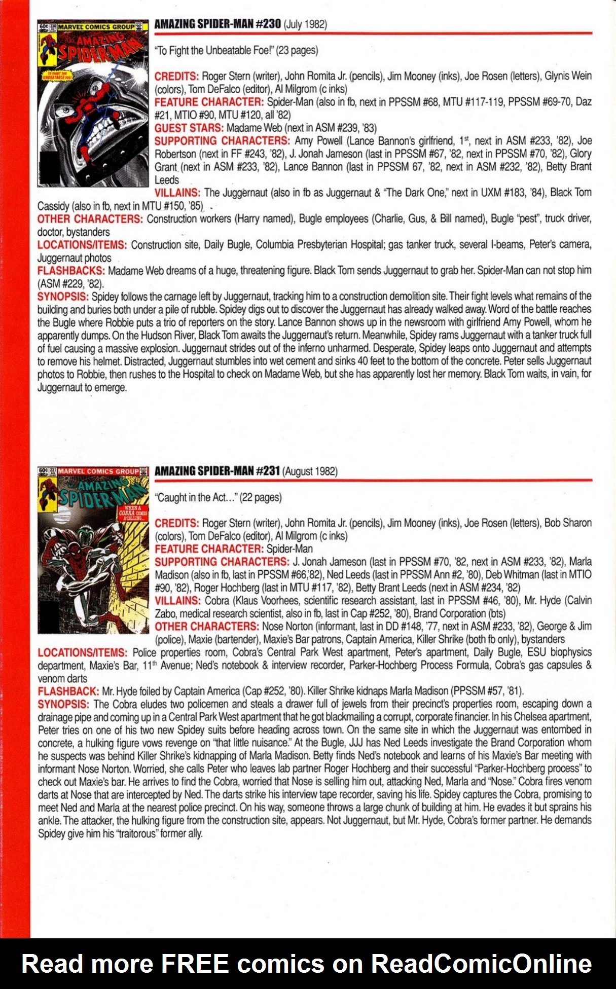 Read online Official Index to the Marvel Universe comic -  Issue #5 - 18