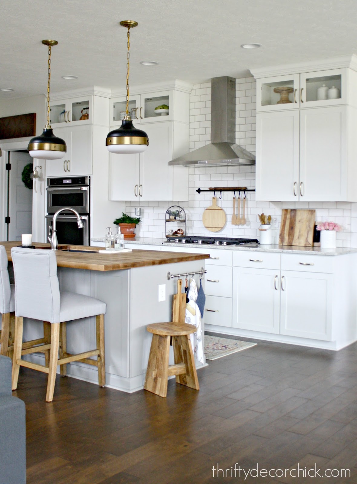 A Tour Of Our New Kitchen From Thrifty Decor Chick