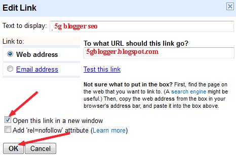 Open All External Links In New Tab In Blogger