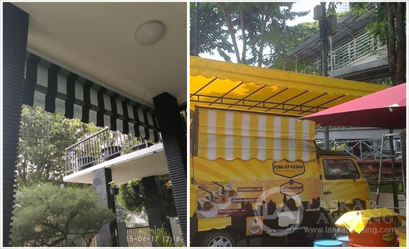 CANOPY KAIN BOGOR Laskar Awning