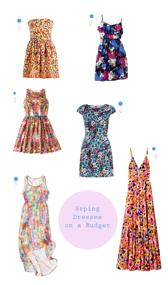 Spring Floral Dresses on a Budget | Viva Fashion