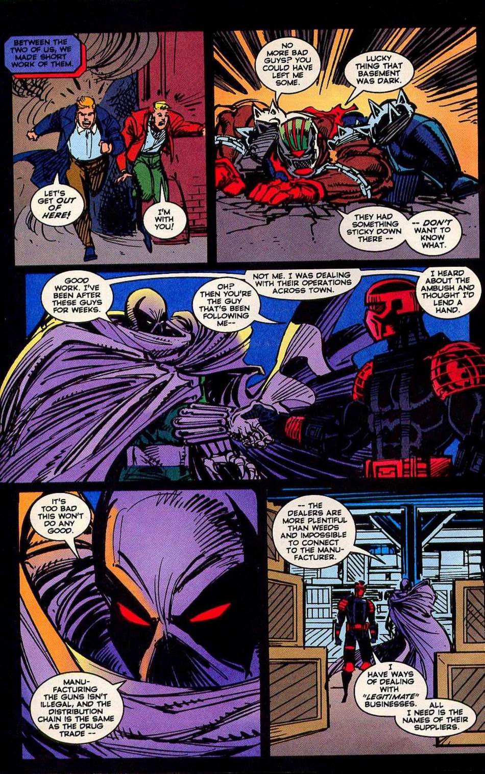 Read online Night Thrasher comic -  Issue #16 - 21