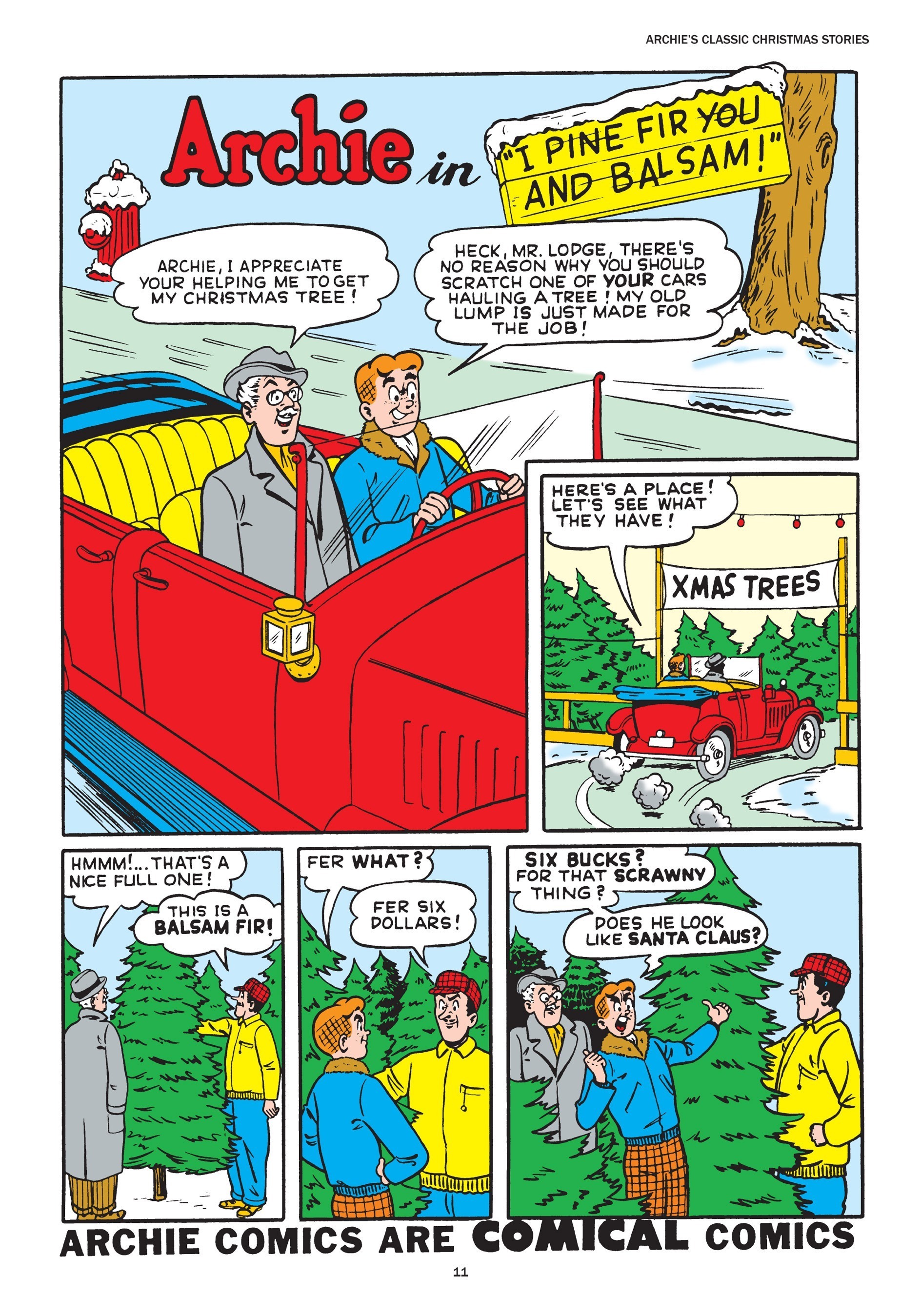 Read online Archie's Classic Christmas Stories comic -  Issue # TPB - 12