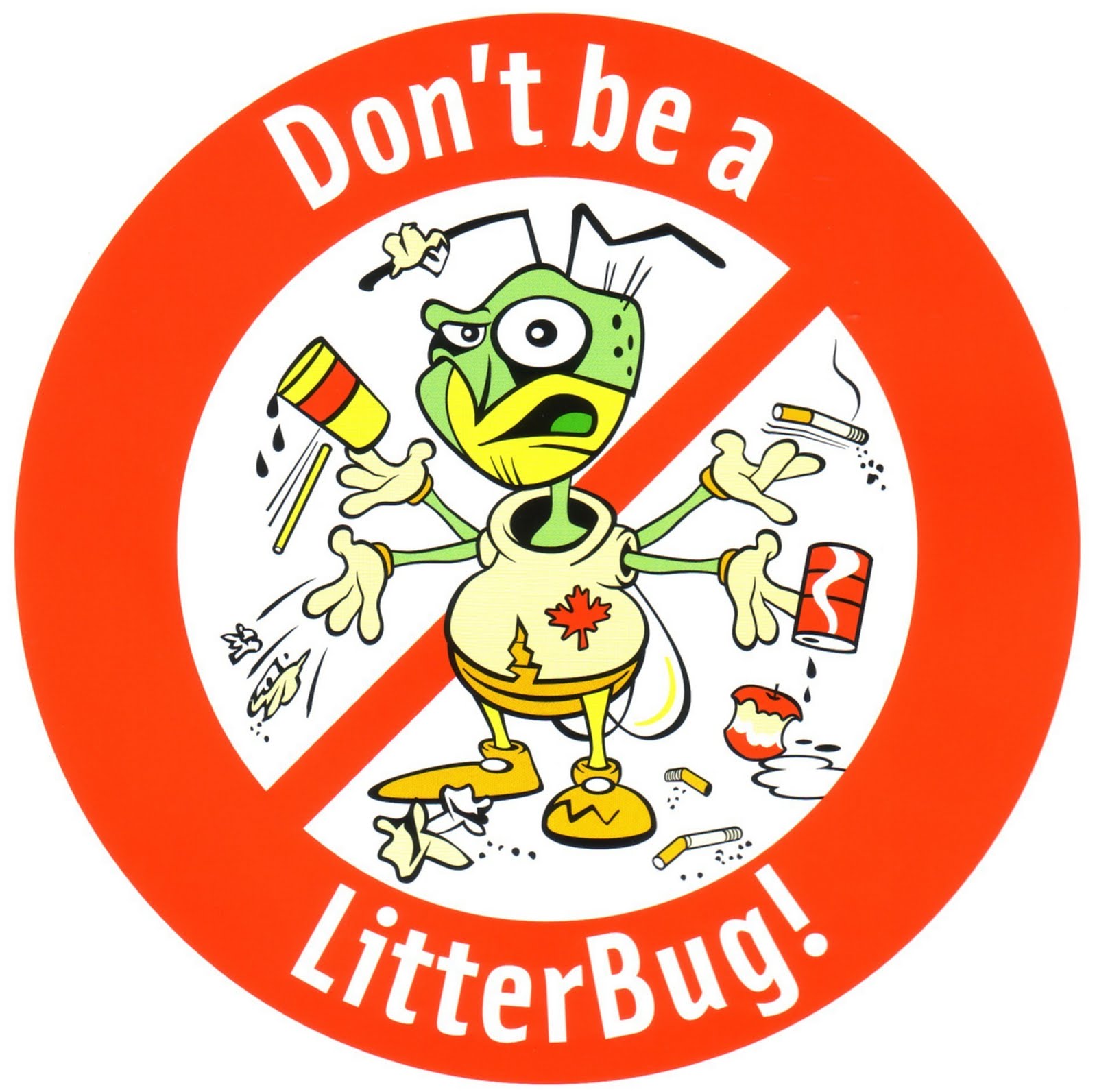 Four Green Girls DON T BE A LITTERBUG Tip 2 four-green-girls-don-t-be-a-litterbug-tip-2