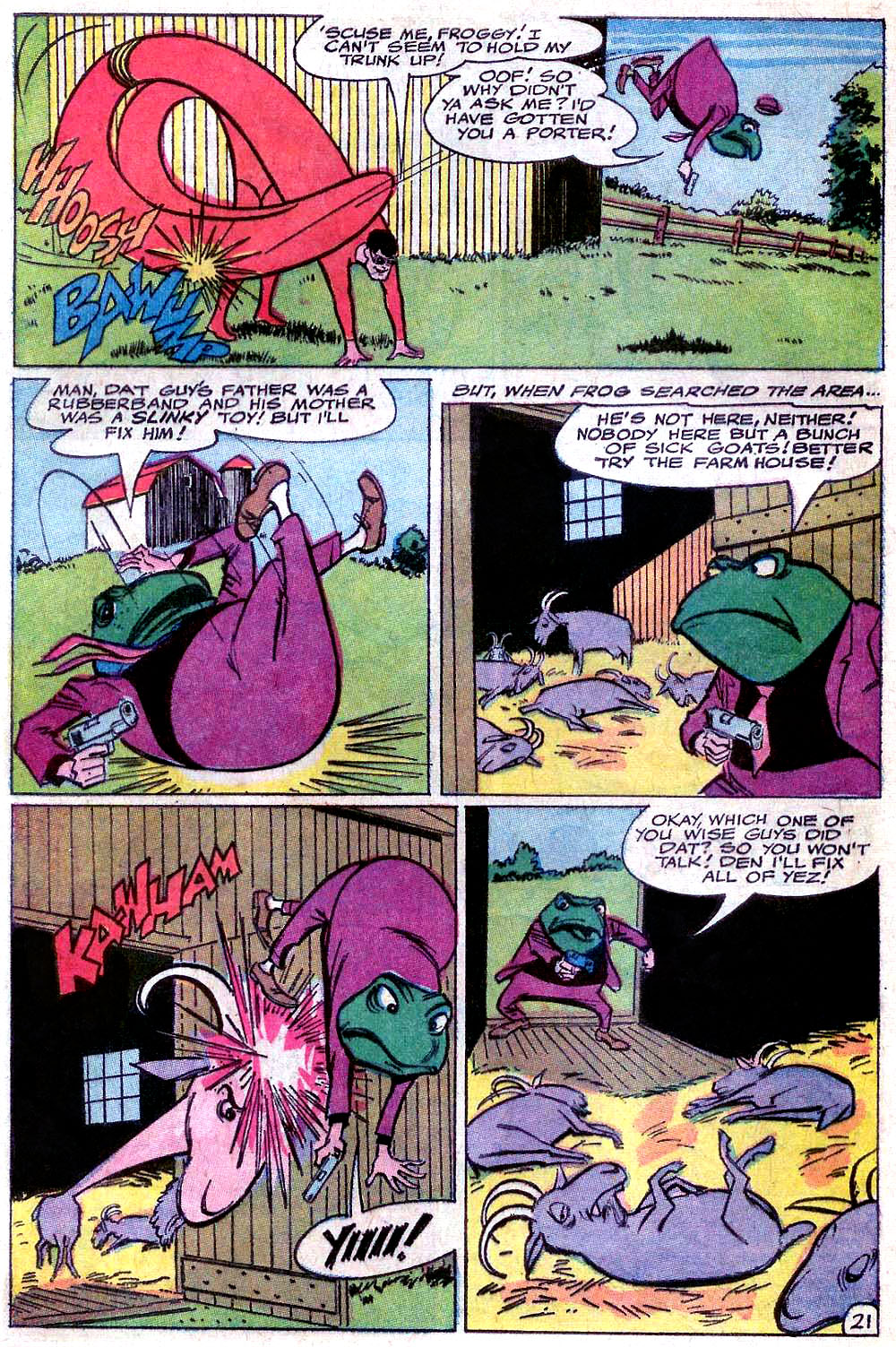 Read online Plastic Man (1966) comic -  Issue #2 - 22