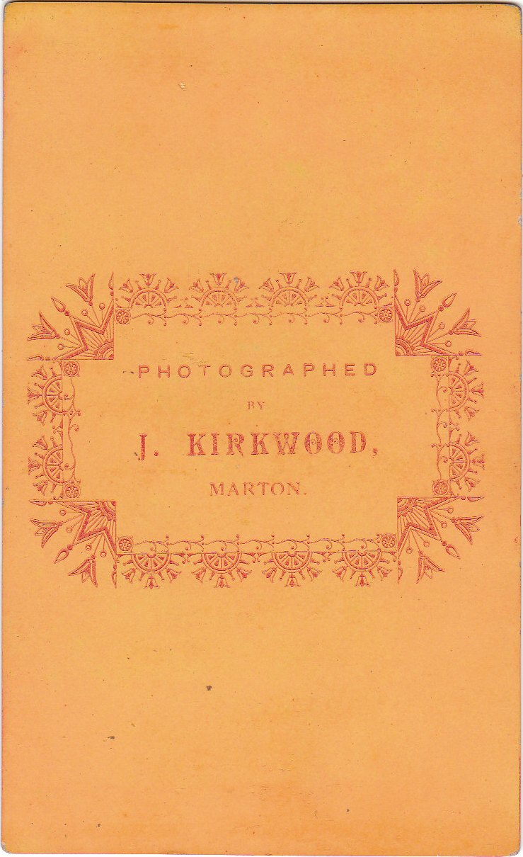 Early New Zealand Photographers KIRKWOOD, John