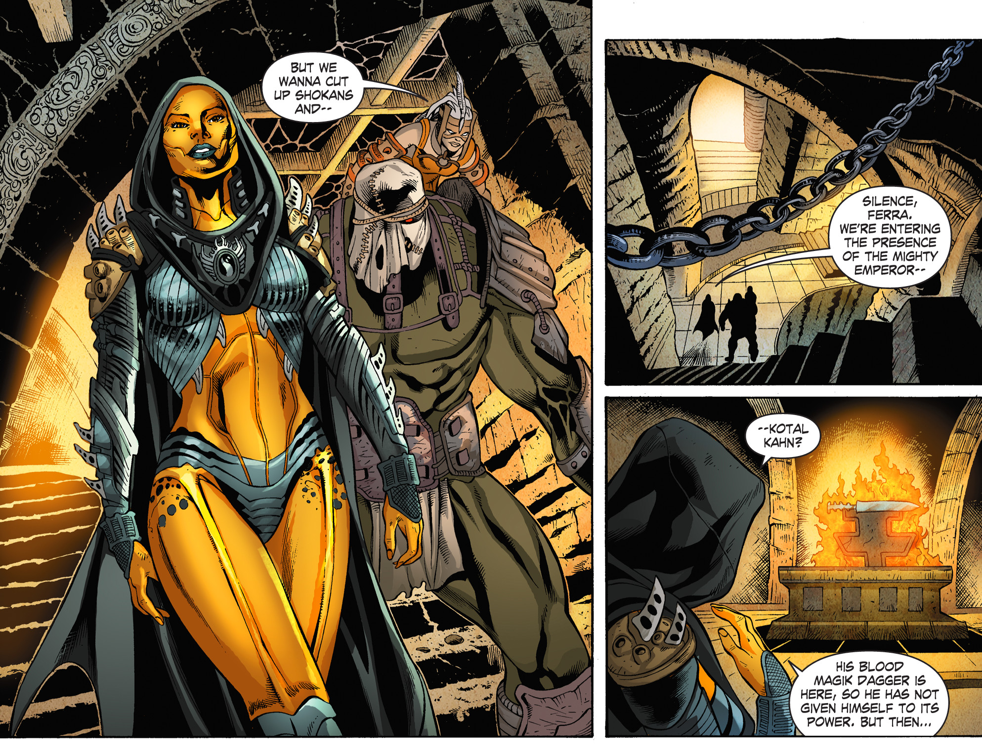 Read online Mortal Kombat X [I] comic -  Issue #17 - 14